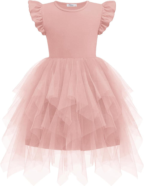 Arshiner Toddler Tutu Dress Girls Irregular Princess Formal Dresses