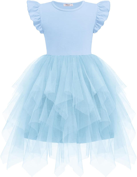 Arshiner Toddler Tutu Dress Girls Irregular Princess Formal Dresses