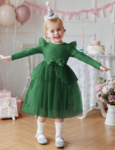 Arshiner Toddler Girls Tutu Dress Princess Tiered Party Dresses
