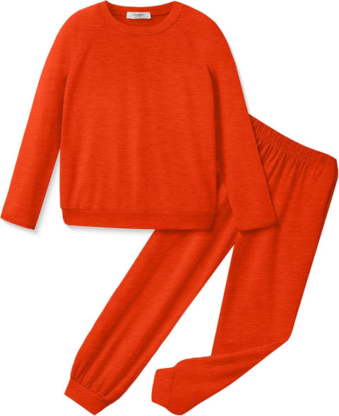 Arshiner Girls 2 Piece Outfits Long Sleeve Sweatshirt Set