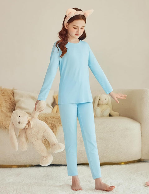 Arshiner Girls 2 Piece Outfits Slim Shirt and Leggings Set