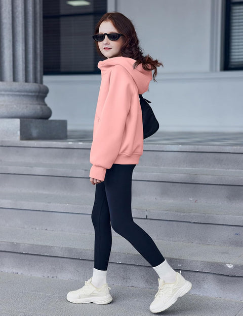 Arshiner Girls Zip Up Hoodies Sweatshirts Fleece Jackets