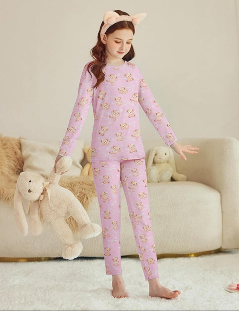 Arshiner Girls 2 Piece Outfits Slim Shirt and Leggings Set