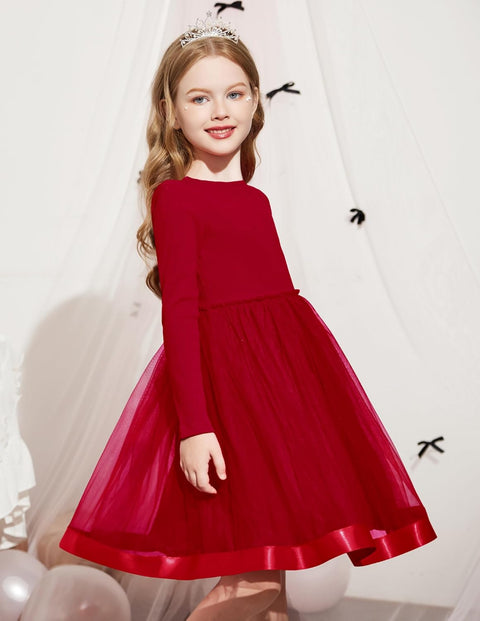 Arshiner Toddler Tutu Dress Little Girls Holiday Party Dresses