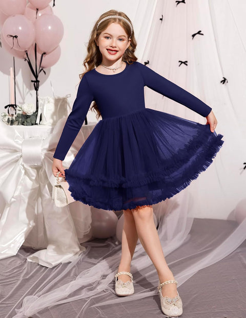 Arshiner Girls Tutu Dresses Toddler Fluffy Tulle Party Dress