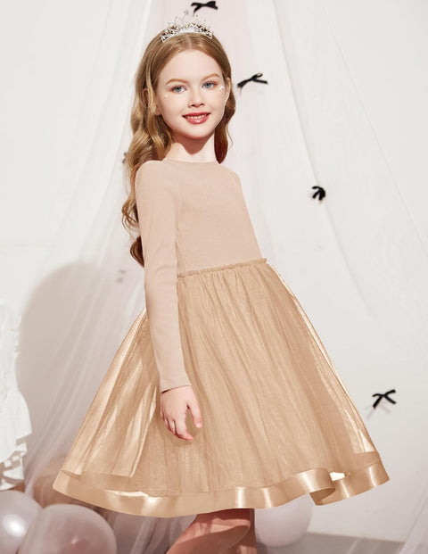 Arshiner Toddler Tutu Dress Little Girls Holiday Party Dresses