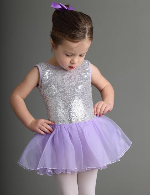 Arshiner Girls Dance Tutu Dress Sparkly Sequin Ballet Cross Back Dresses