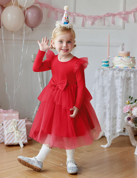 Arshiner Toddler Girls Tutu Dress Princess Tiered Party Dresses