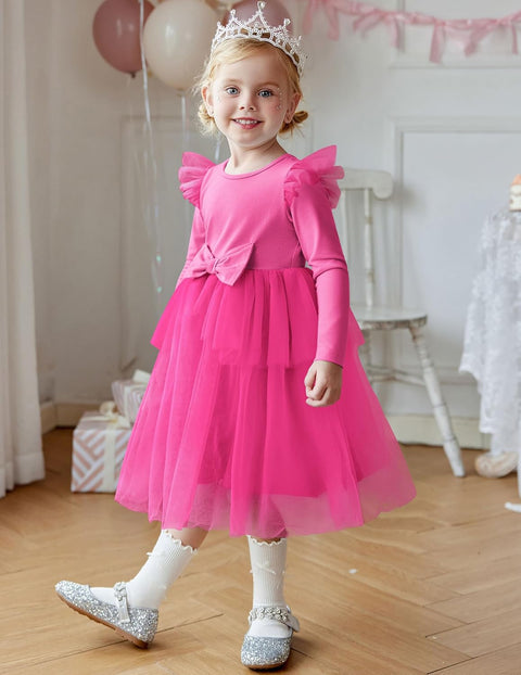 Arshiner Toddler Girls Tutu Dress Princess Tiered Party Dresses