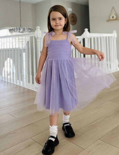 Arshiner Toddler Tutu Dress Girls Sleeveless Party Dresses 2-6Y