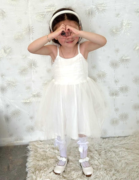 Arshiner Toddler Tutu Dress Girls Sleeveless Party Dresses 2-6Y