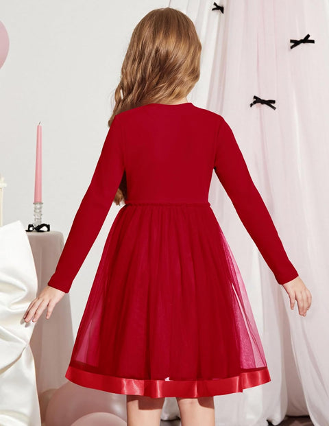 Arshiner Toddler Tutu Dress Little Girls Holiday Party Dresses