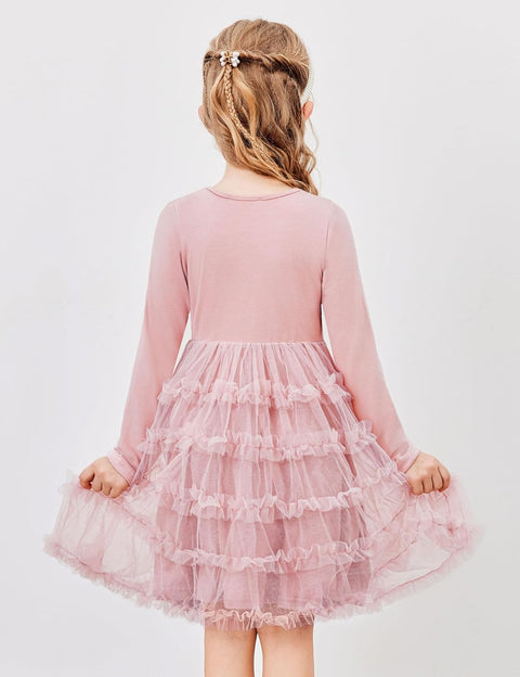 Arshiner Toddler Tutu Dress Girls Ruffle Tiered Party Dresses