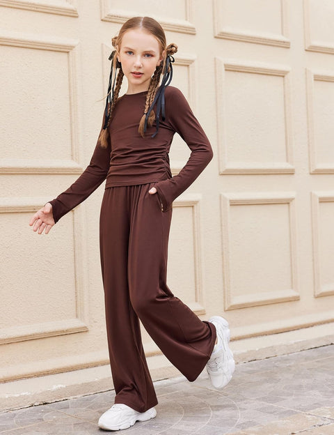 Arshiner Girls 2 Piece Set Outfits Lounge Sets