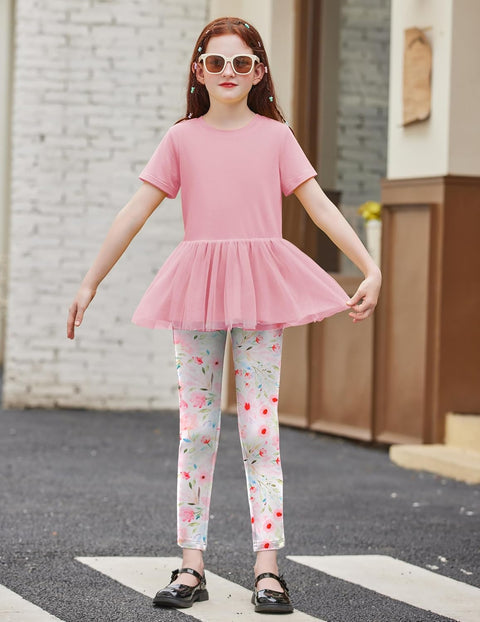 Arshiner Girls 2 Piece Outfits Casual Clothing Sets