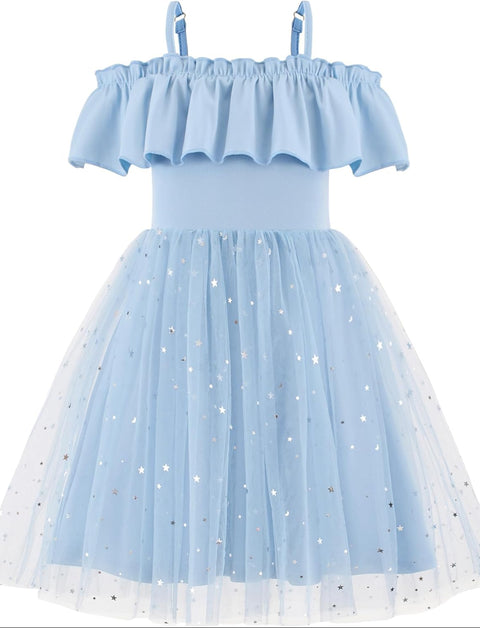 Arshiner Toddler Girl Tulle Dress Girls Sequin Dresses