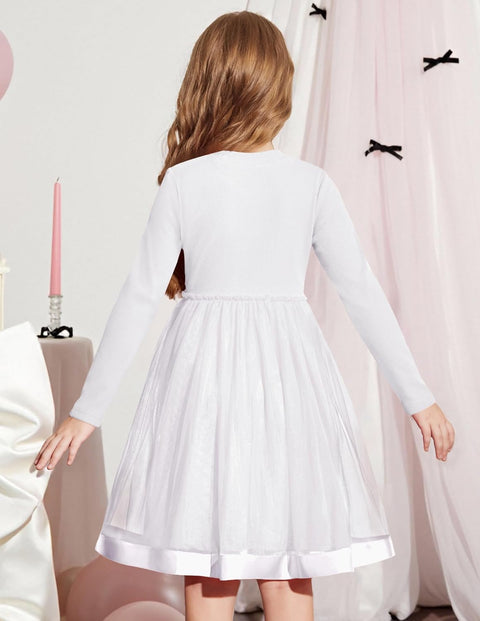 Arshiner Toddler Tutu Dress Little Girls Holiday Party Dresses