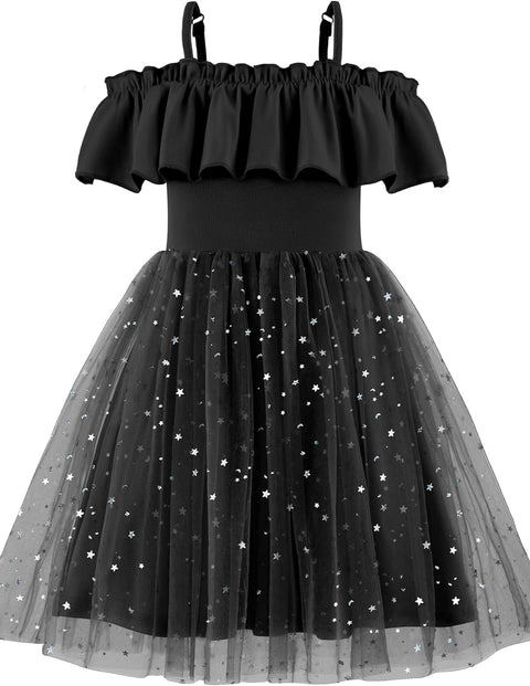 Arshiner Toddler Girl Tulle Dress Girls Sequin Dresses