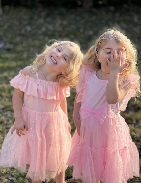 Arshiner Toddler Girl Tulle Dress Girls Sequin Dresses