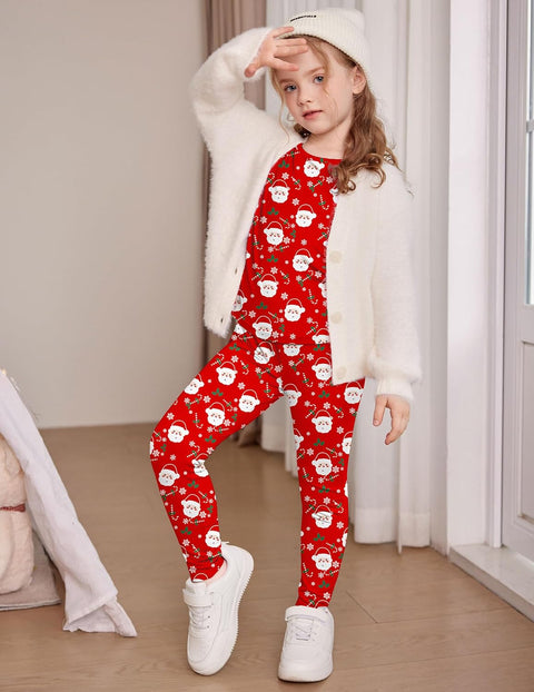 Arshiner Thermal Long Johns Girls Base Layer Top and Bottom Set