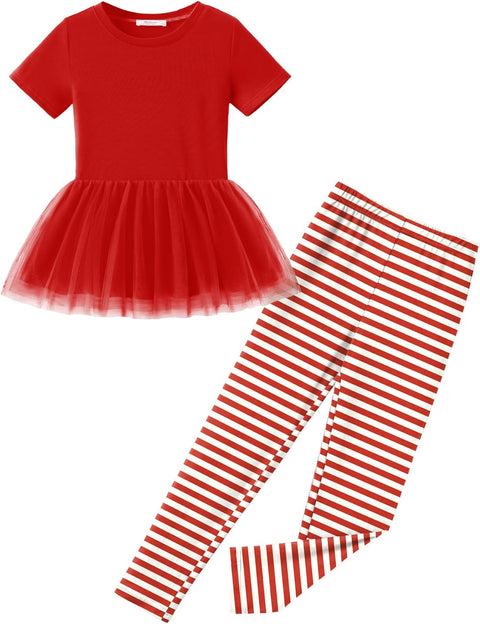 Arshiner Girls 2 Piece Outfits Casual Clothing Sets
