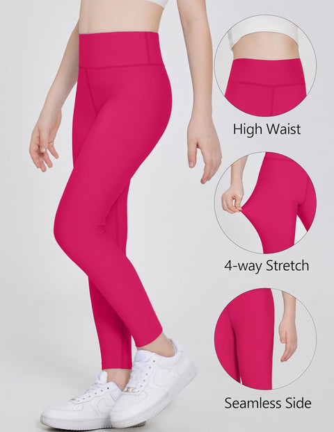 Arshiner Girls Fleece Lined Leggings Resistant Warm Yoga Pants
