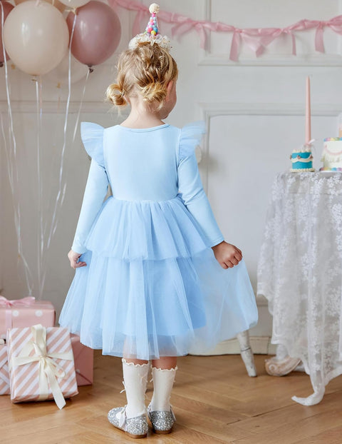 Arshiner Toddler Girls Tutu Dress Princess Tiered Party Dresses