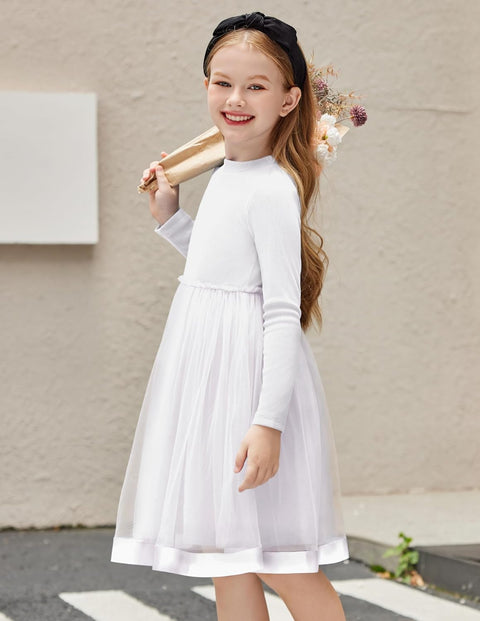 Arshiner Toddler Tutu Dress Little Girls Holiday Party Dresses