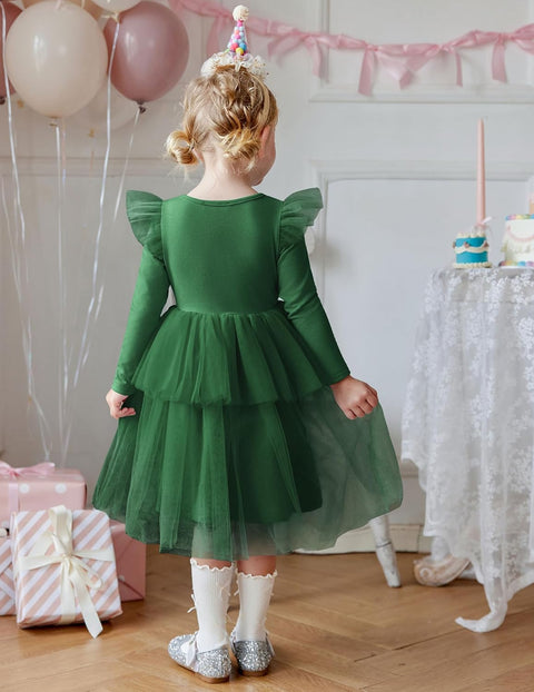 Arshiner Toddler Girls Tutu Dress Princess Tiered Party Dresses
