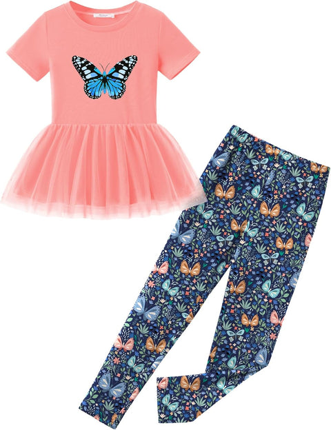 Arshiner Girls 2 Piece Outfits Casual Clothing Sets