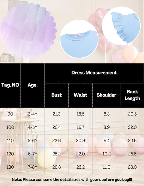 Arshiner Toddler Tutu Dress Girls Irregular Princess Formal Dresses