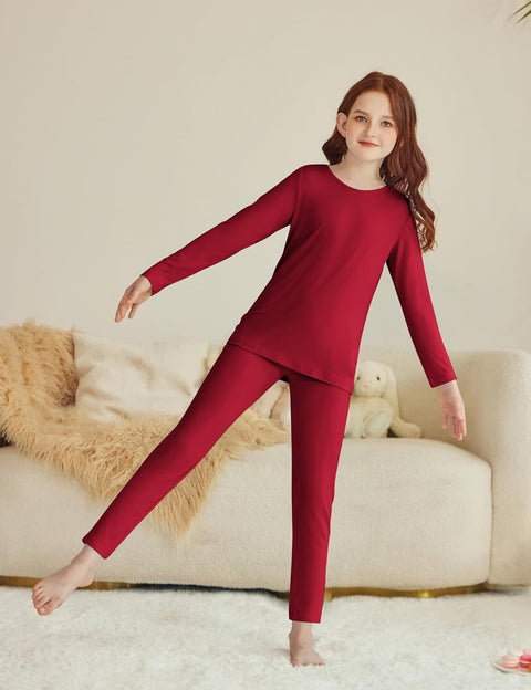 Arshiner Girls 2 Piece Outfits Slim Shirt and Leggings Set
