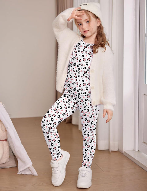 Arshiner Thermal Long Johns Girls Base Layer Top and Bottom Set
