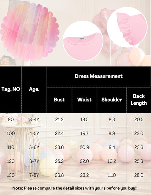 Arshiner Toddler Tutu Dress Girls Irregular Princess Formal Dresses