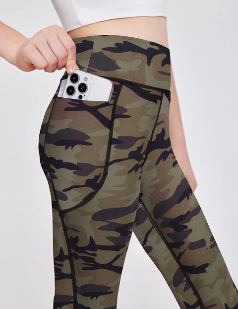 Arshiner Girls Athletic Leggings High Waist Yoga Pants