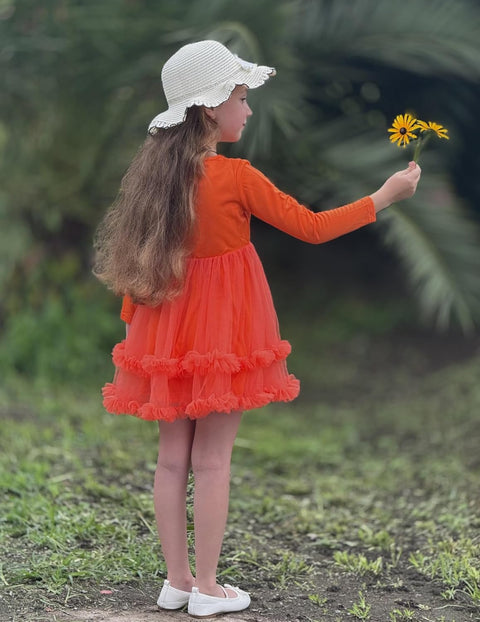 Arshiner Girls Tutu Dresses Toddler Fluffy Tulle Party Dress