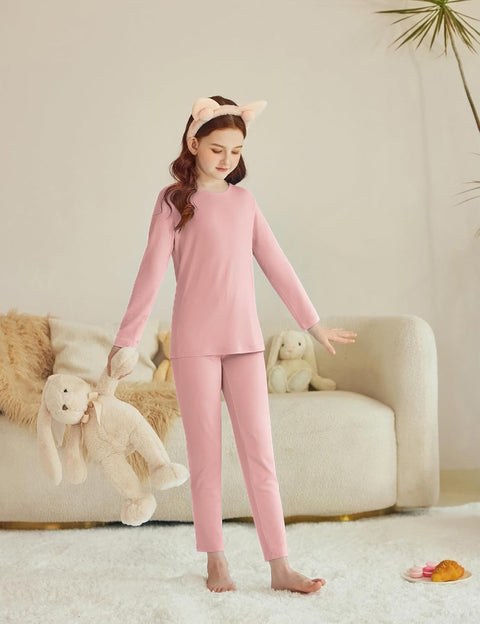 Arshiner Girls 2 Piece Outfits Long Sleeve Shirt and Leggings Set