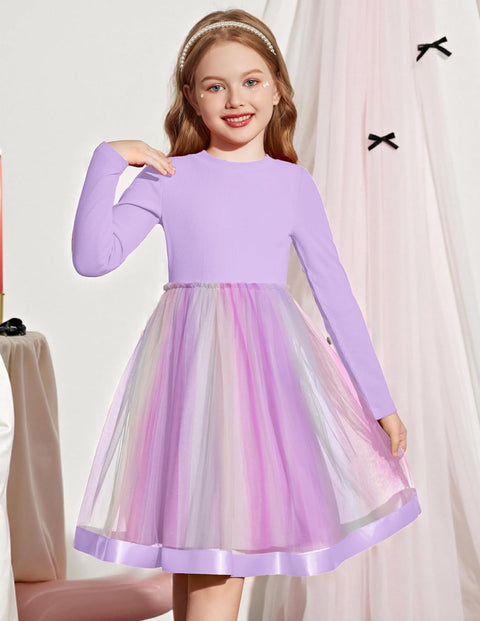 Arshiner Toddler Tutu Dress Little Girls Holiday Party Dresses