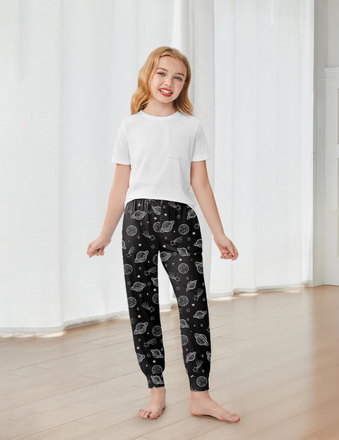 Arshiner Girls 3 Piece Outfits Shirt Dolphin Shorts and Pant Sets