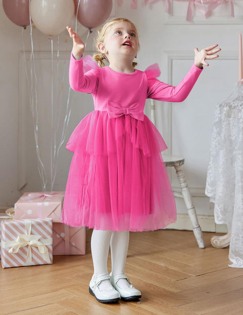 Arshiner Toddler Girls Tutu Dress Princess Tiered Party Dresses