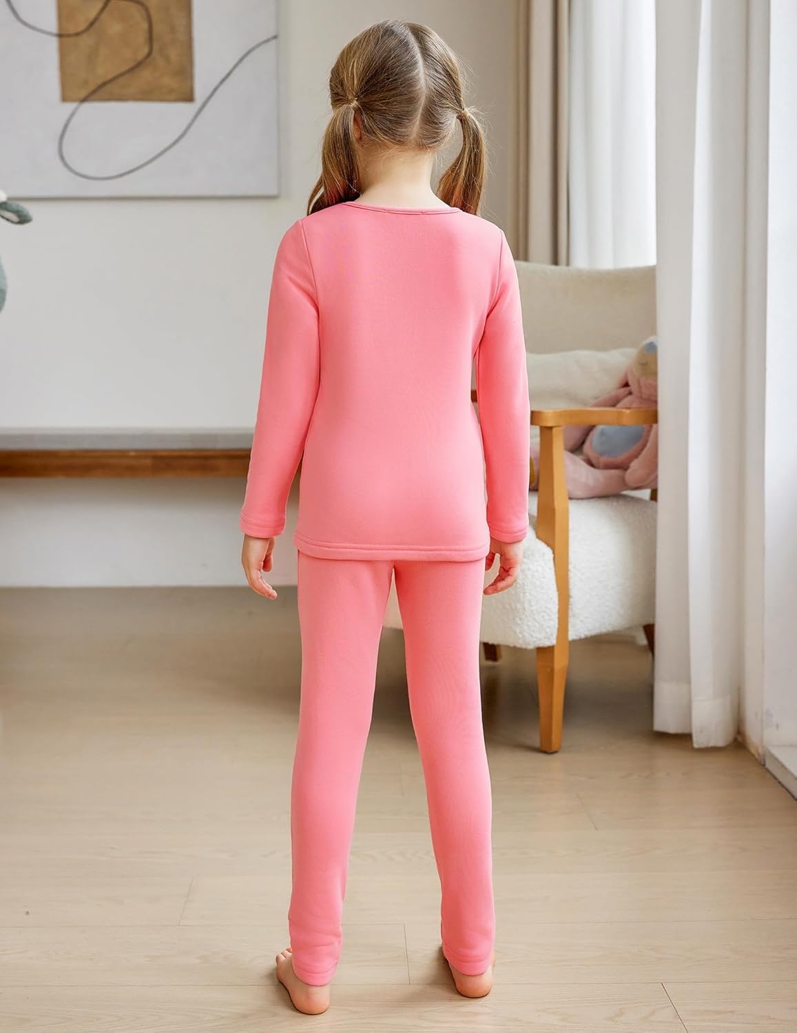 Cold Weather Thermal Wear For Girls Kids Thermal Underwear