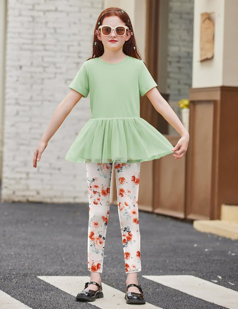 Arshiner Girls 2 Piece Outfits Casual Clothing Sets