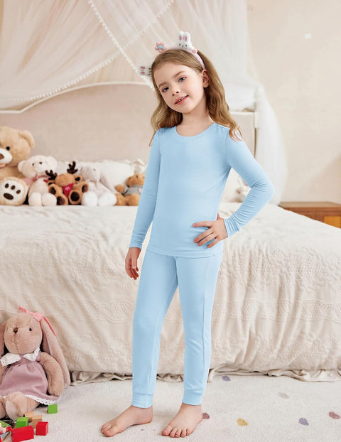 Arshiner Pajamas for Girls Long Sleeve Pants Sets