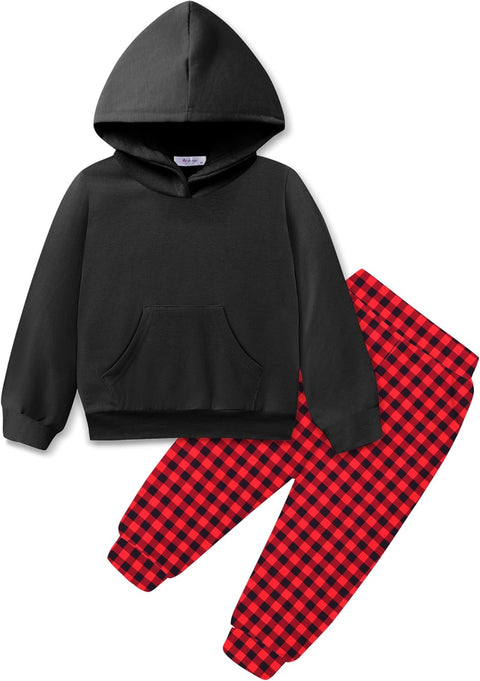 Arshiner Toddler Girl's 2Pcs Outfits Sets Hoodie Pants Set