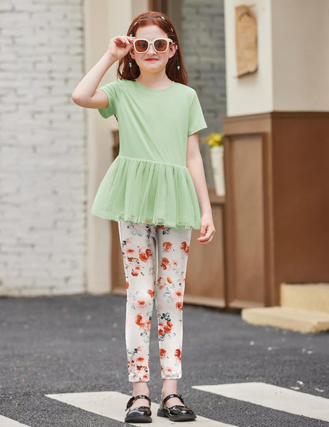 Arshiner Girls 2 Piece Outfits Casual Clothing Sets