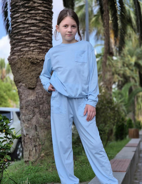 Arshiner Girls 2 Piece Outfits Casual Sets Sweatshirts and Sweatpants