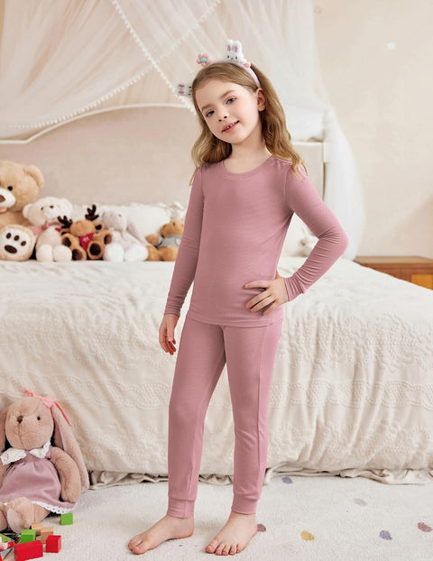 Arshiner Pajamas for Girls Long Sleeve Pants Sets