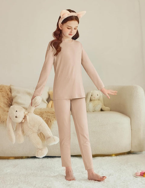 Arshiner Girls 2 Piece Outfits Slim Shirt and Leggings Set