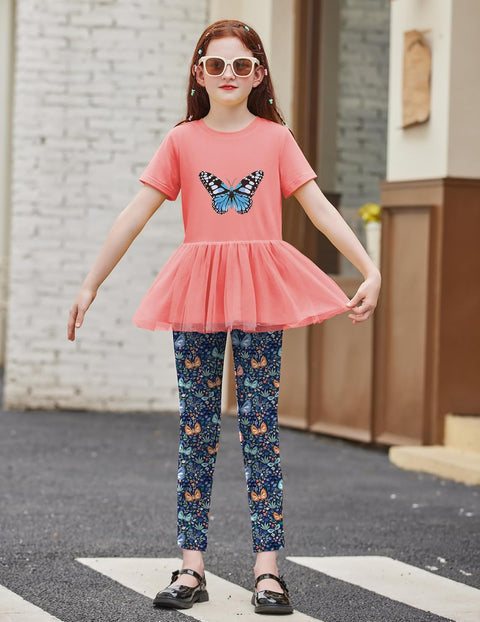 Arshiner Girls 2 Piece Outfits Casual Clothing Sets