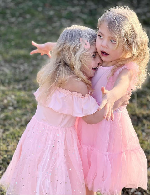 Arshiner Toddler Girl Tulle Dress Girls Sequin Dresses